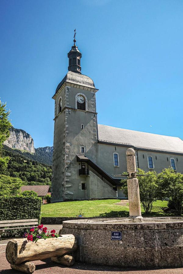 Votre Studio Balneo Bien-Etre A La Montagne Thollon-les-Memises Exterior foto