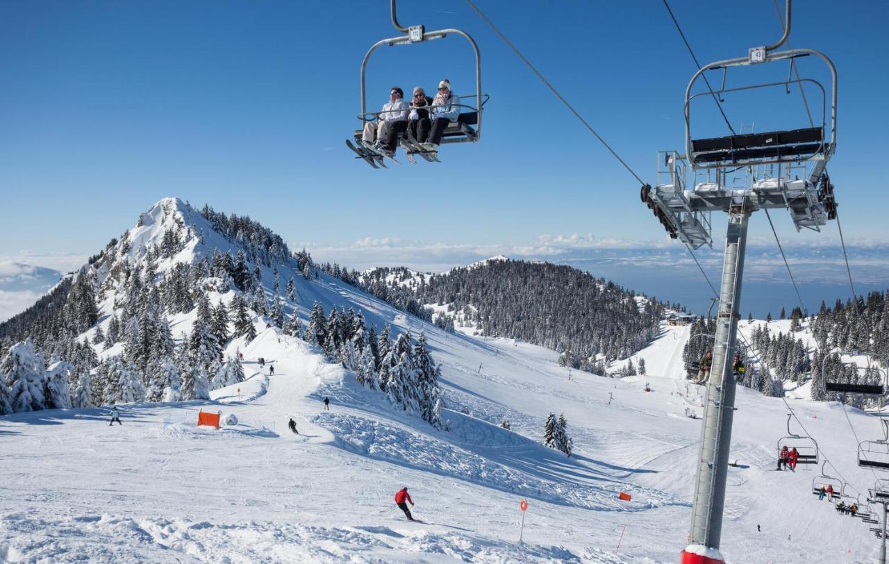 Votre Studio Balneo Bien-Etre A La Montagne Thollon-les-Memises Exterior foto